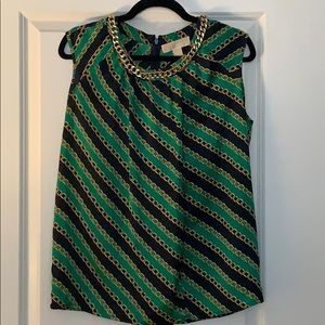 MICHAEL by Michael Kors Chain Blouse Sleeveless